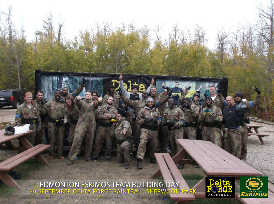 Edmonton Eskimos Delta Force Sherwood Park